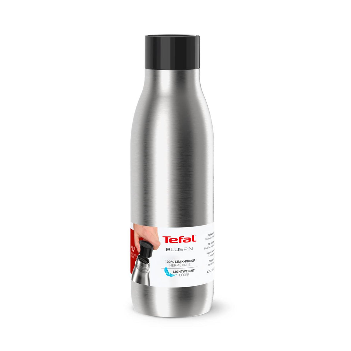 Tefal bluspin isoleerfles rvs 0,7l