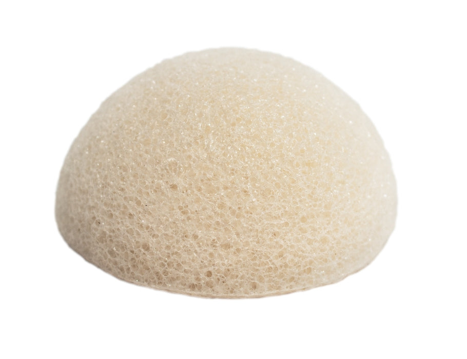 The eco gang konjac spons - puur wit