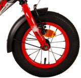 Volare Thombike Kinderfiets - Jongens - 12 inch - Zwart Rood