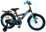 Volare thombike per bambini ragazzi blu da 16 pollici blu nero