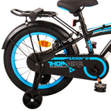 Bike per bambini Volare Thbike - Boys - 16 pollici - Blu nero - Freni a due mani