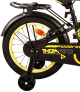 Volare Thombike Bike Children Bike Boys de 16 pulgadas Amarillo Negro Dos frenos de mano