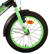 Volare Thombike Kinderfiets Jongens 16 inch Zwart Groen Twee Handremmen