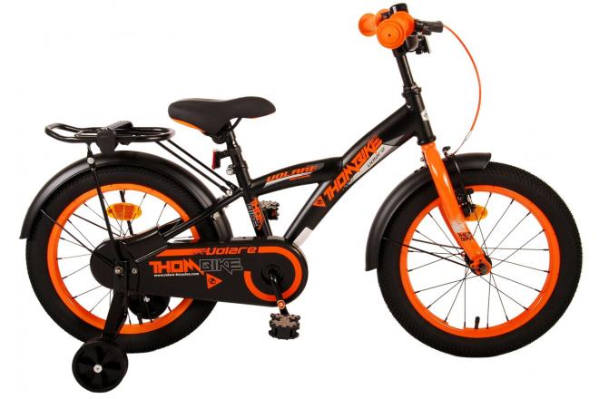 De Bother Thombikke Kanner Velo - Jongen - 16 Zoll - schwaarz orange