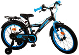 Volare thombike per bambini per bambini da 18 pollici blu neri blu a due mani