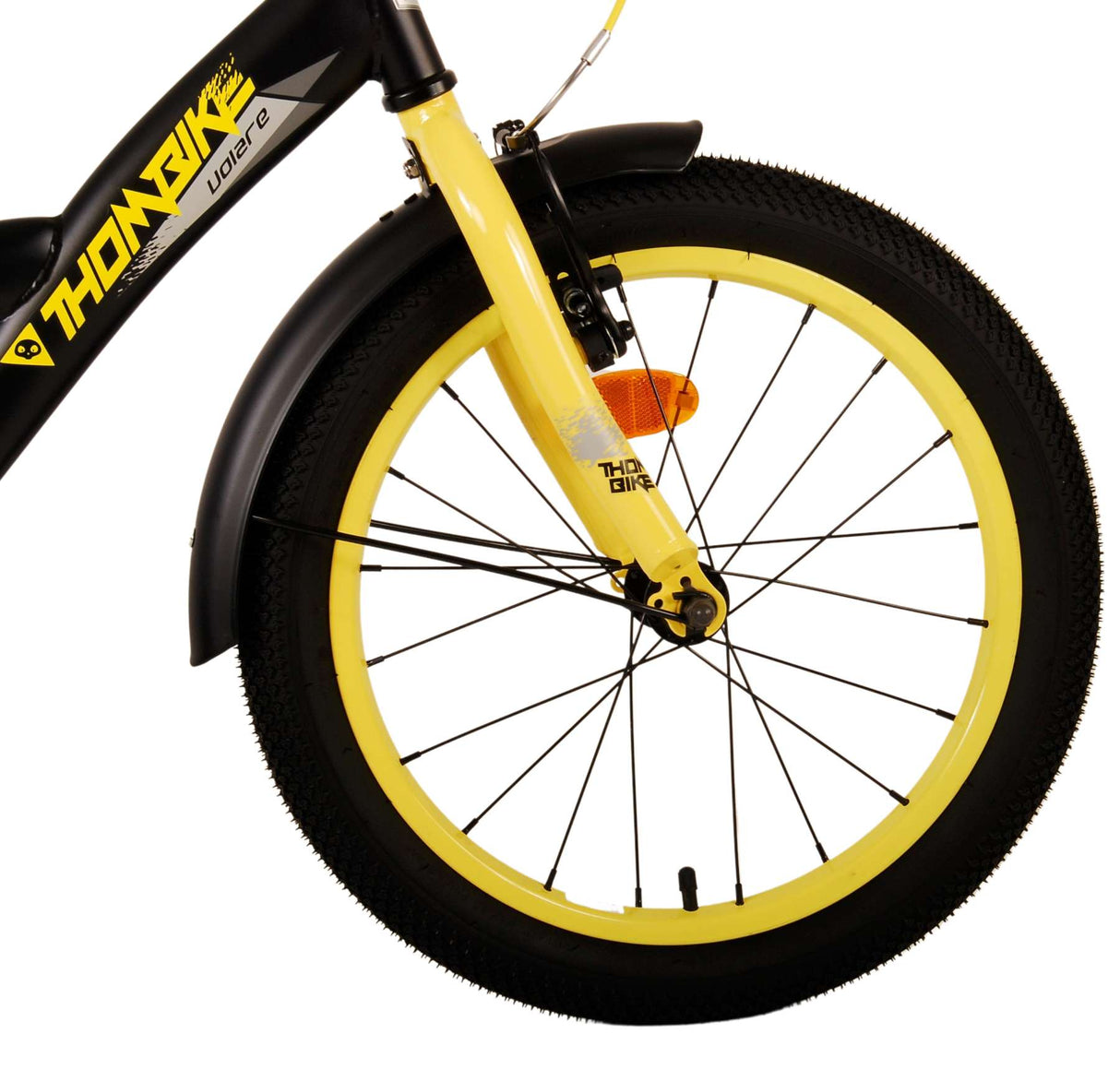 Volare Thombike Kinderfiets Jongens 18 inch Zwart Geel