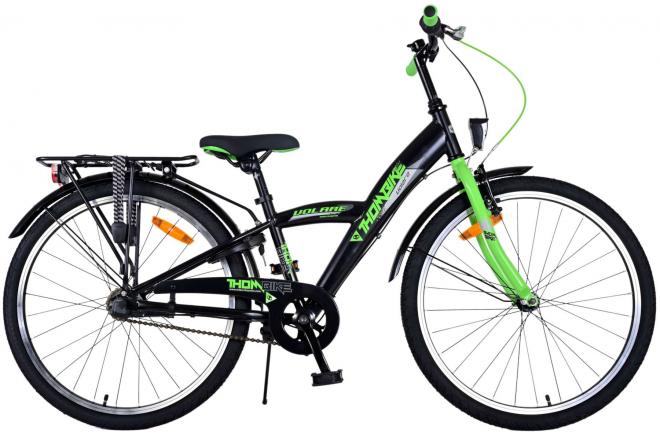 Volare Thombike Children's Bike Boys 24 Inch Green Black 3 Gears