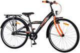 Volare Thombike Børns cykeldrenge 26 tommer sort orange 3 gear