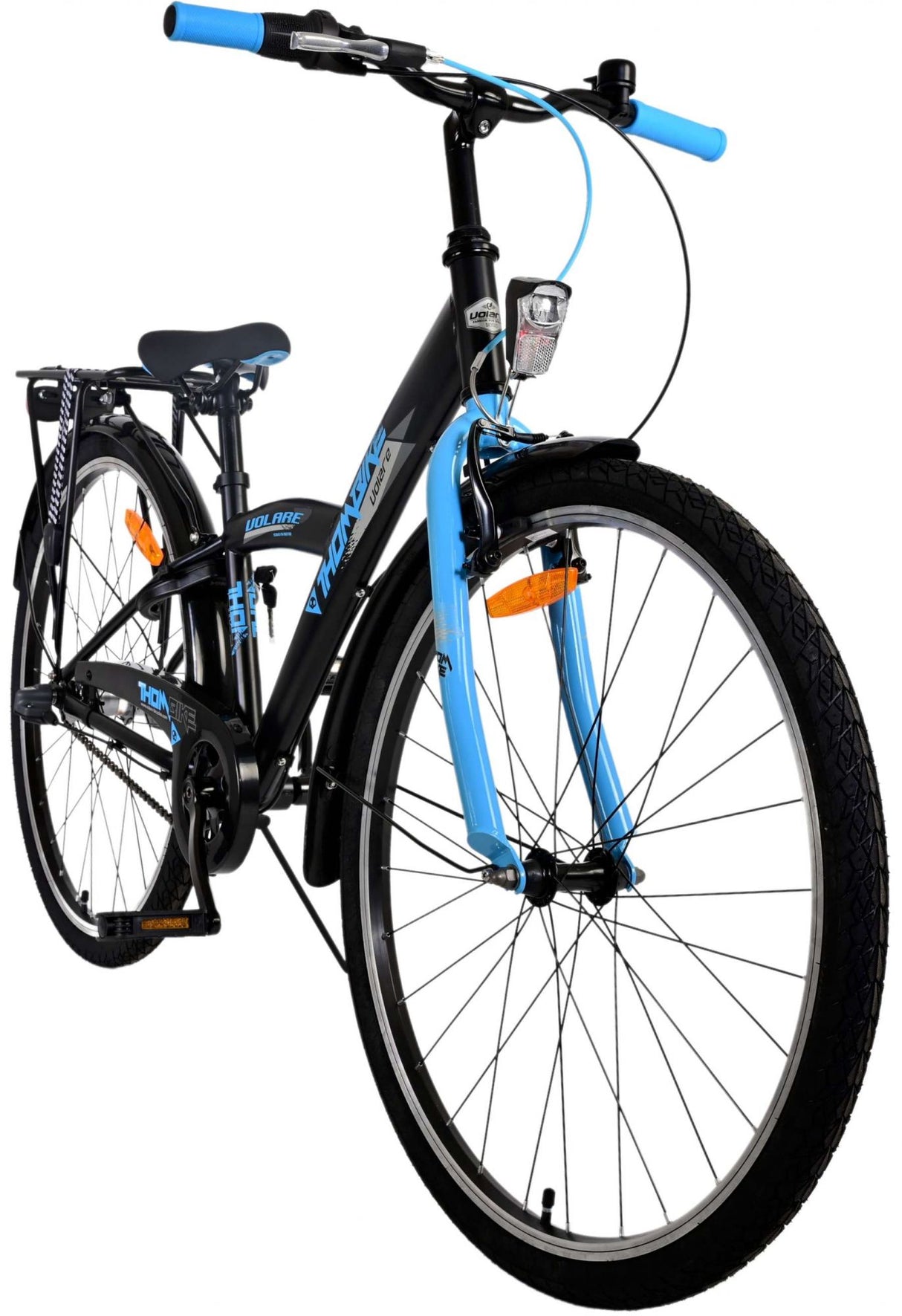 Volare Thombike Children's Bike Boys 26 pouces Black Blue 3 Gears