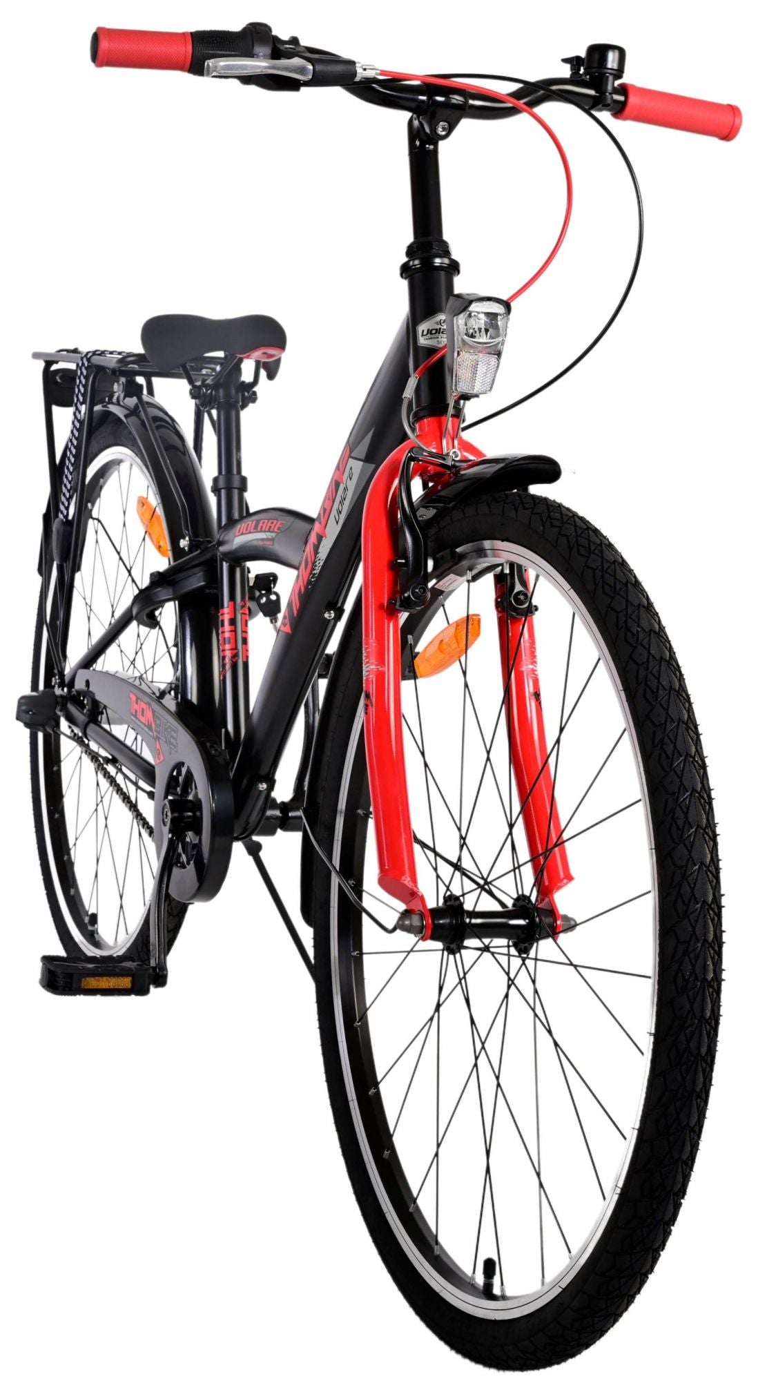 Volare Thombike Children's Bike Boys 26 tum Black Red 3 Gears