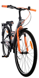 Volare Thombike Børns cykeldrenge 26 tommer sort orange 3 gear