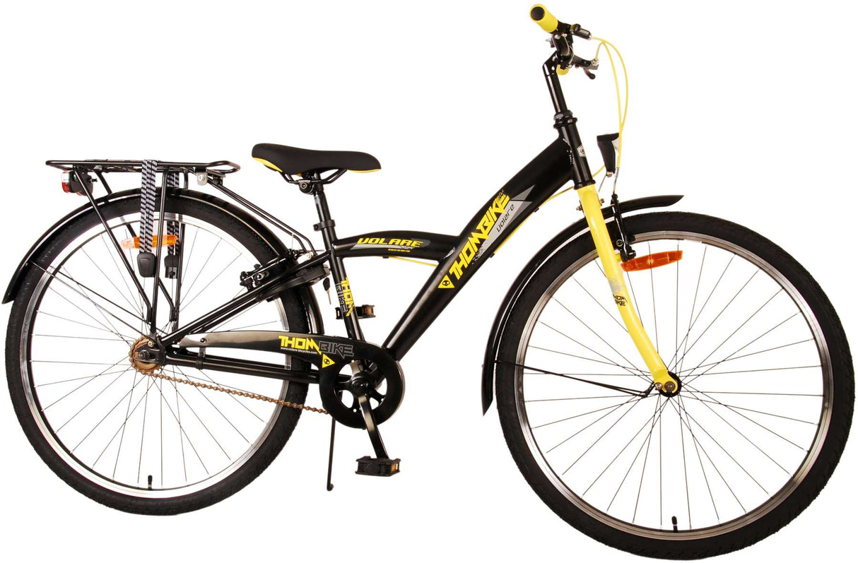 Volare Thombike Children's Bike Boys 26 Inch Black Yellow Two Hand brakes