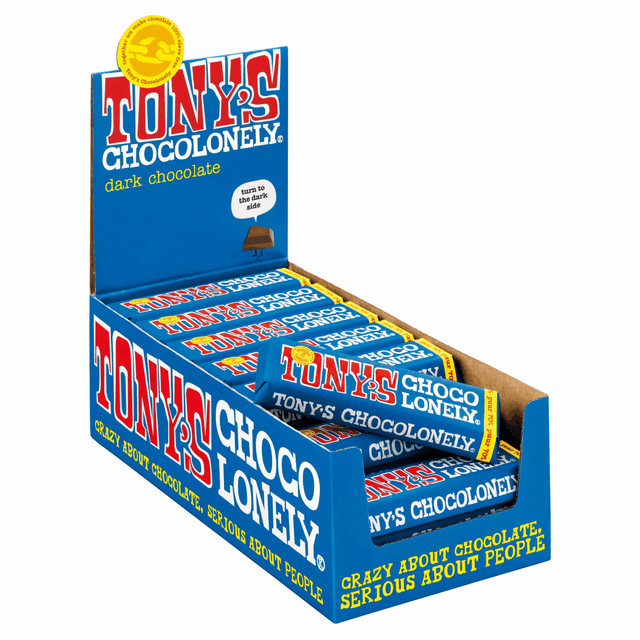 Tony's chocolonely tony’s chocolonely pure chocolade (35x 50gr)