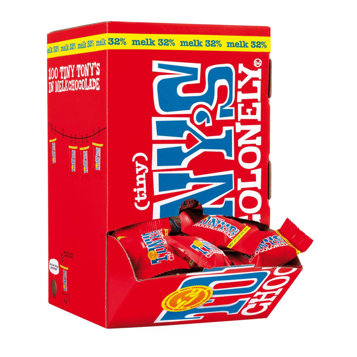Tony's chocolonely tiny tony's melkchocolaatjes (900 gr)
