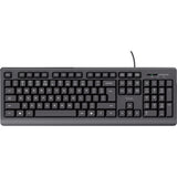 Teclado con cable de confianza