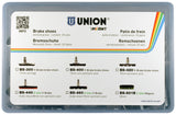 Marwi union velgremblokset bs-460 v-brake 75mm (25pr)