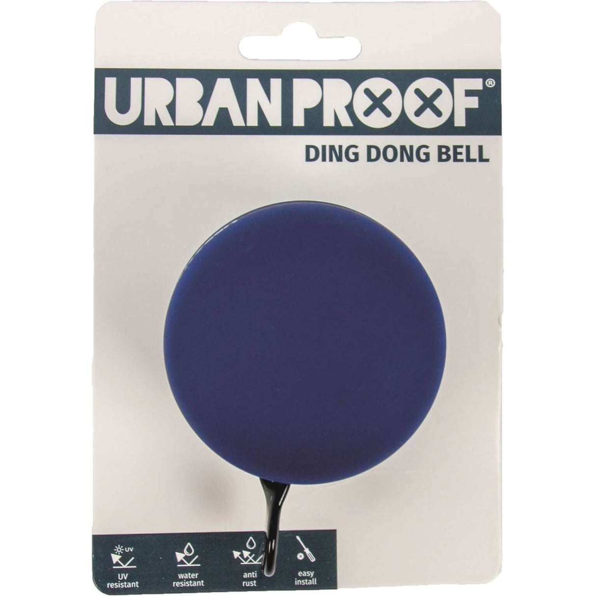 Urbanproof Urban Proof Bel Ding Dong 60 mm mat modra zelena