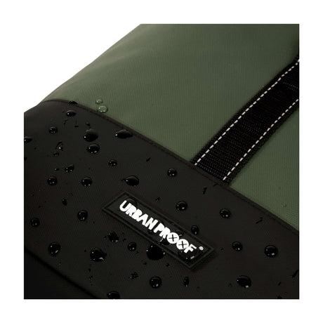 Urbanproof tas dubbel roll urban proof forest green 38 liter recycled
