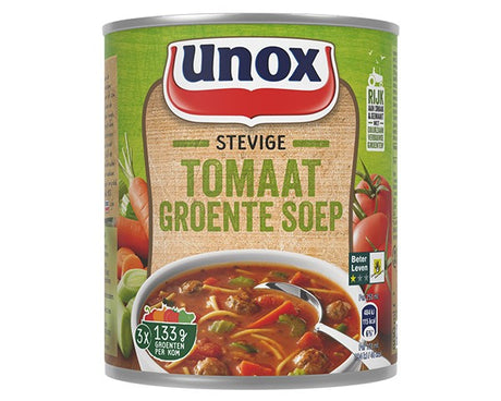 Unox stevige tom groentesoep blik (6x 0,8 liter)