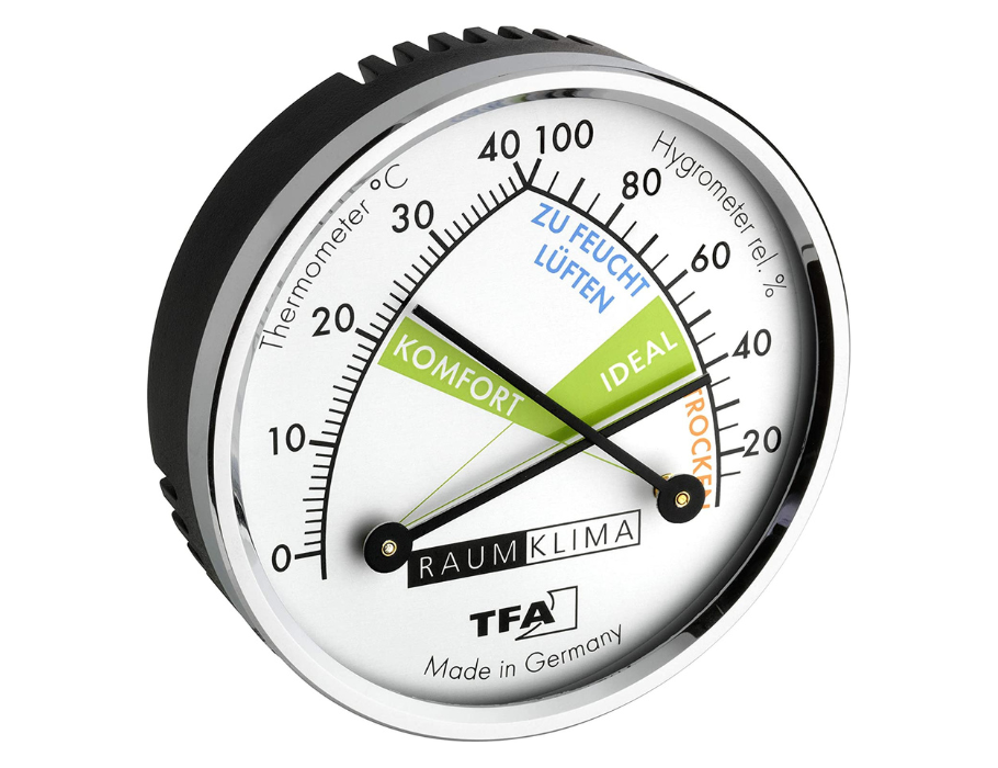 TFA Hygrometer Innen Fuktighet och temperatur inom och utanför