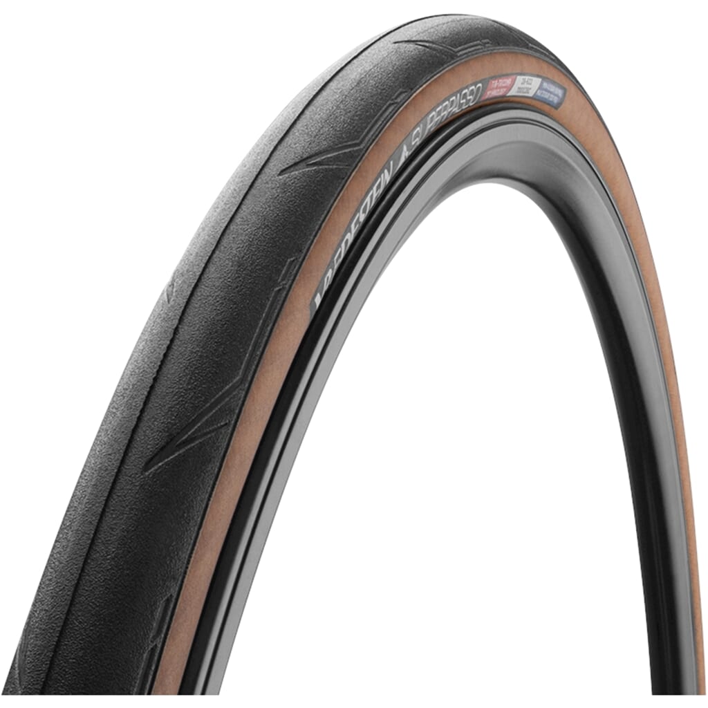 Vredestein Tire Superpasso TLR 700 x 28C Schwarz transparent