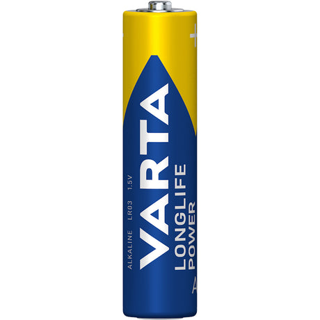 Varta batterij longlife power aaa blister (4st)
