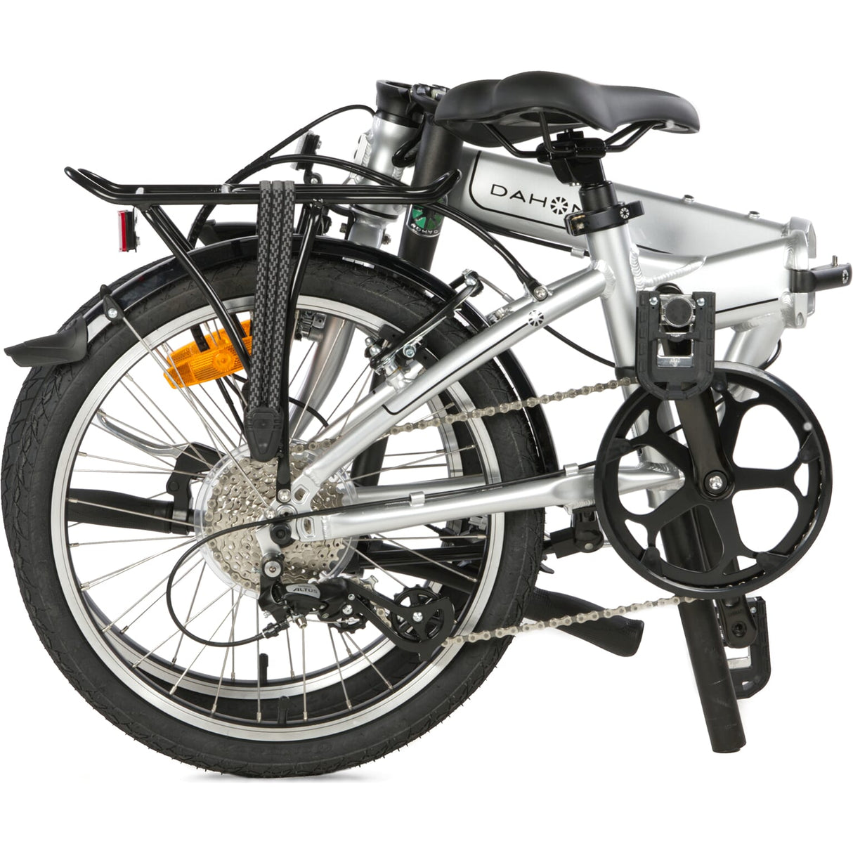 Dahon Folding Bike Mariner D8 Schnell Silbergrau