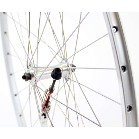 Roland voorwiel 28 x 1 uitval chrina velg rvs spaak zilver