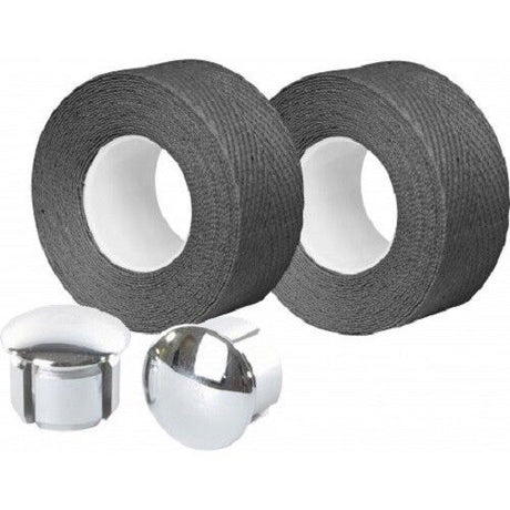 Velox stuurtape tressostar 90 katoen donkergrijs (2st)