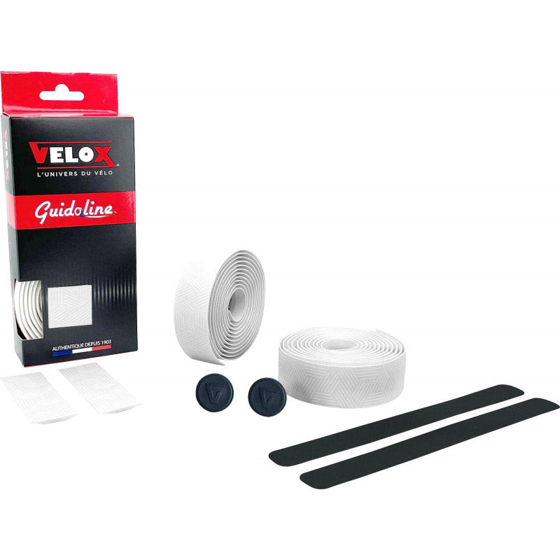 Velox Stuurtape Ultra Grip 2.5 wit (2st)