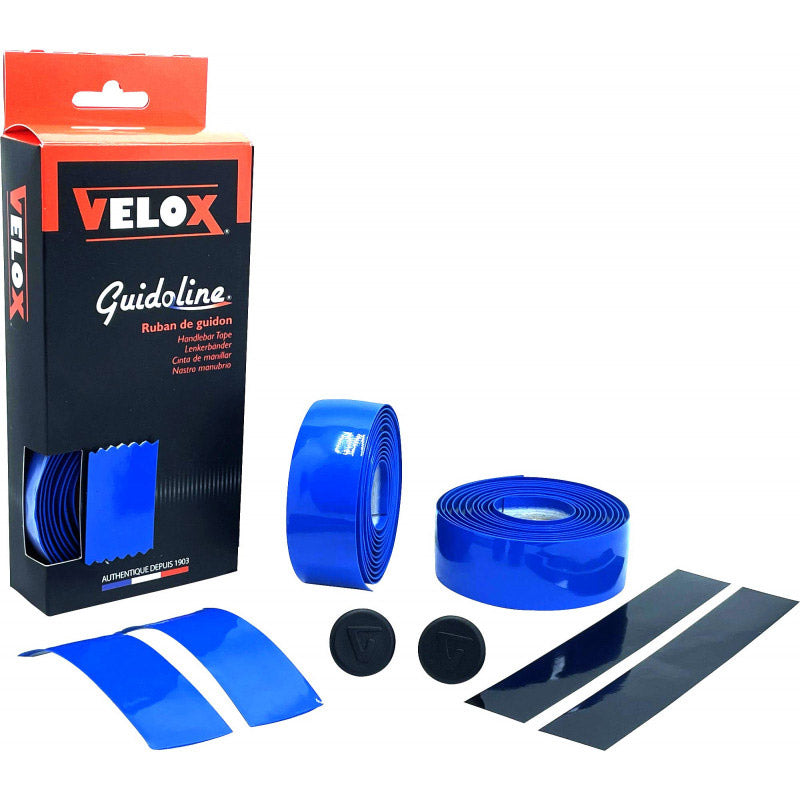 Velox stuurtape gloss blauw (2st)