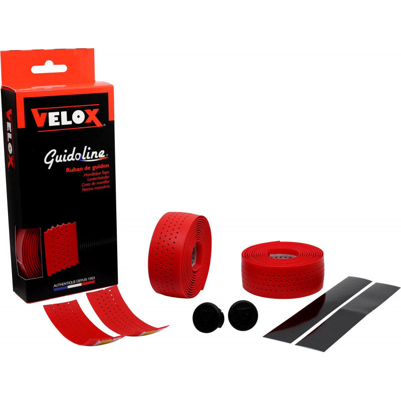 Velox Handlex Soft Perforated Red (2st)