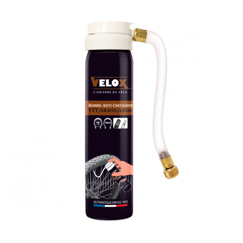 Velox Reparaturflüssigkeit MTB Kies Presta Schrader 75 ml