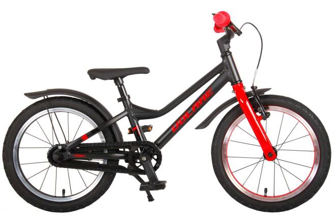 Volare Blaster Children's Bike - Drenge - 16 tommer - Black Red - Prime Collection