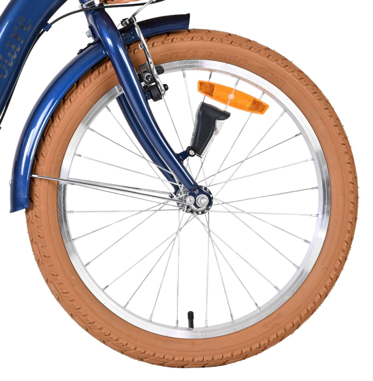 Volare ashley kinderfiets - meisjes - 20 inch - donkerblauw - nexus 3
