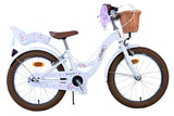 Volare Blossom Children's Bicycle Girls 18 Zoll weiße zwei Handbremsen