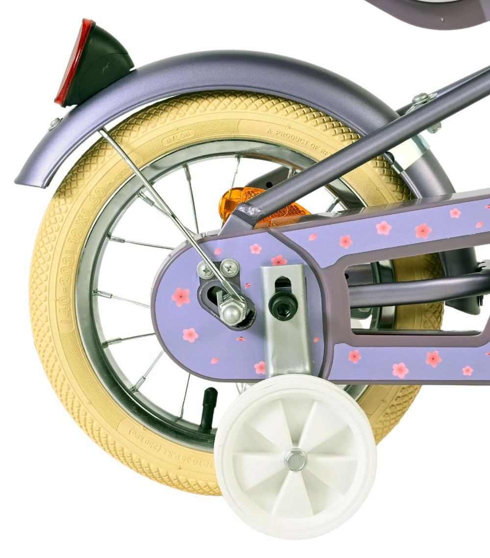 Volare blossom kinderfiets - meisjes - 12 inch - paars