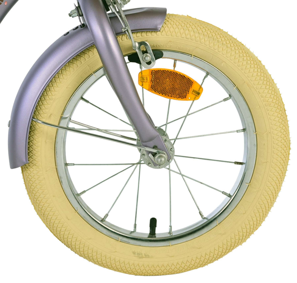 Volare blossom kinderfiets - meisjes - 14 inch - paars
