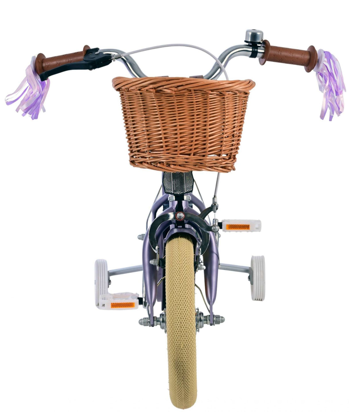 Volare Blossom Children's Bicycle - Mädchen - 12 Zoll - lila