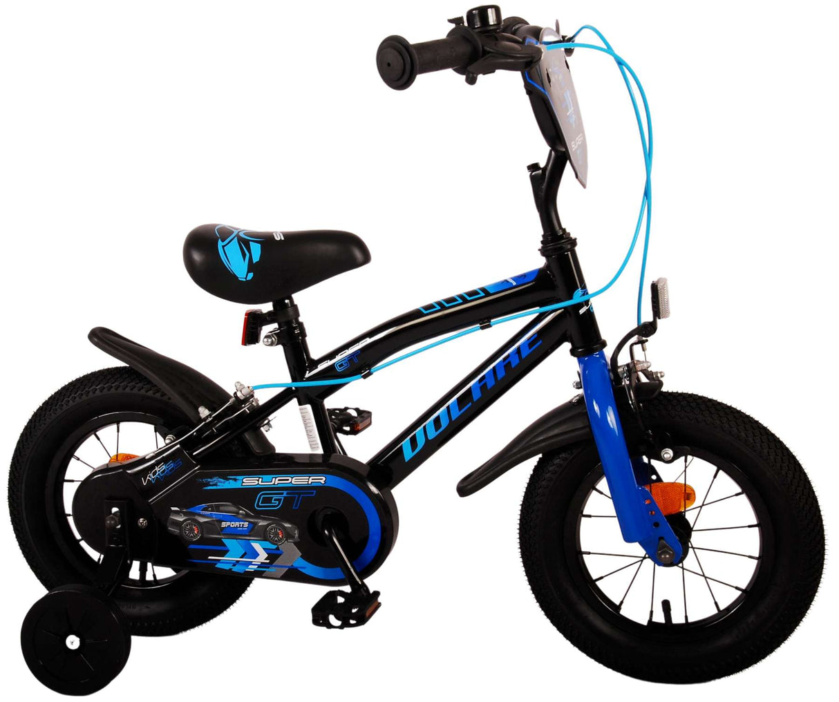 Volare Super GT Children's bike - Boys - 12 inch - Blue - Two hand brakes