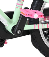 Volare milano kinderfiets - meisjes- 16 inch - mintgroen - twee handremmen