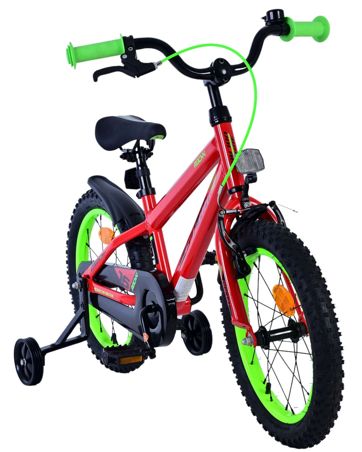 Volare rocky kinderfiets - jongens - 16 inch - rood