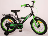 Volare Thombike Children's Bike Boys 16 Inch Black Green