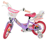 Volare unicorn kinderfiets - meisjes - 12 inch - paars