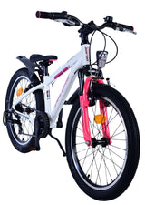 Volare xc race kinderfiets - 20 inch - wit roze - 7 speed