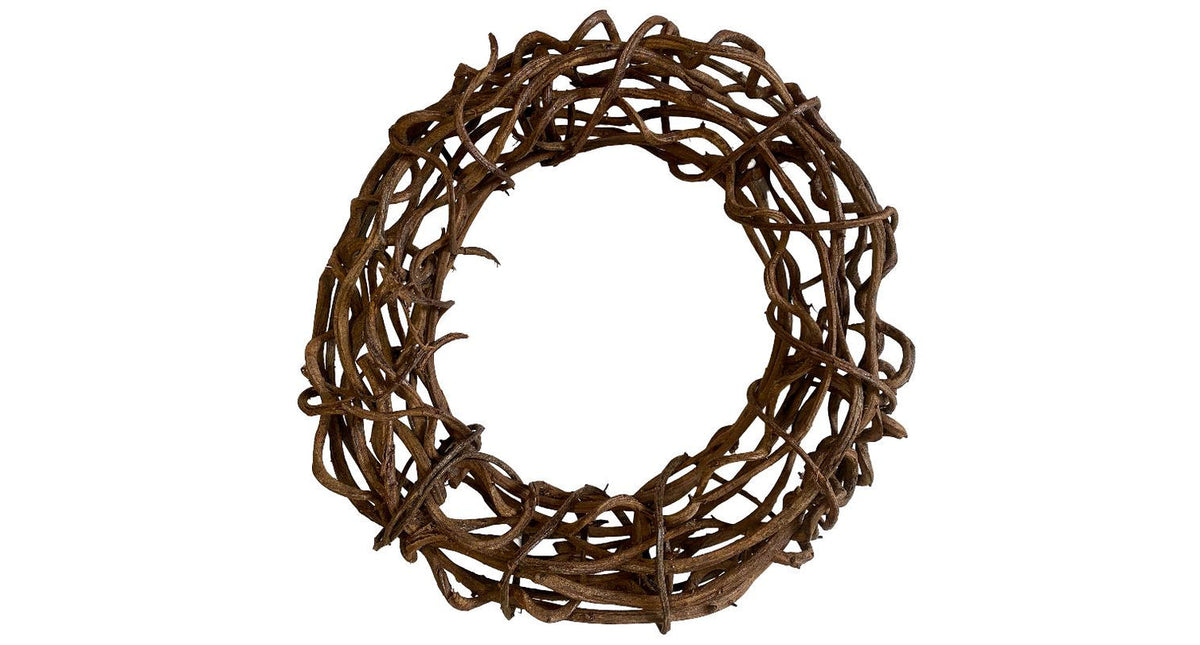 Vine wreath open 65cm natural