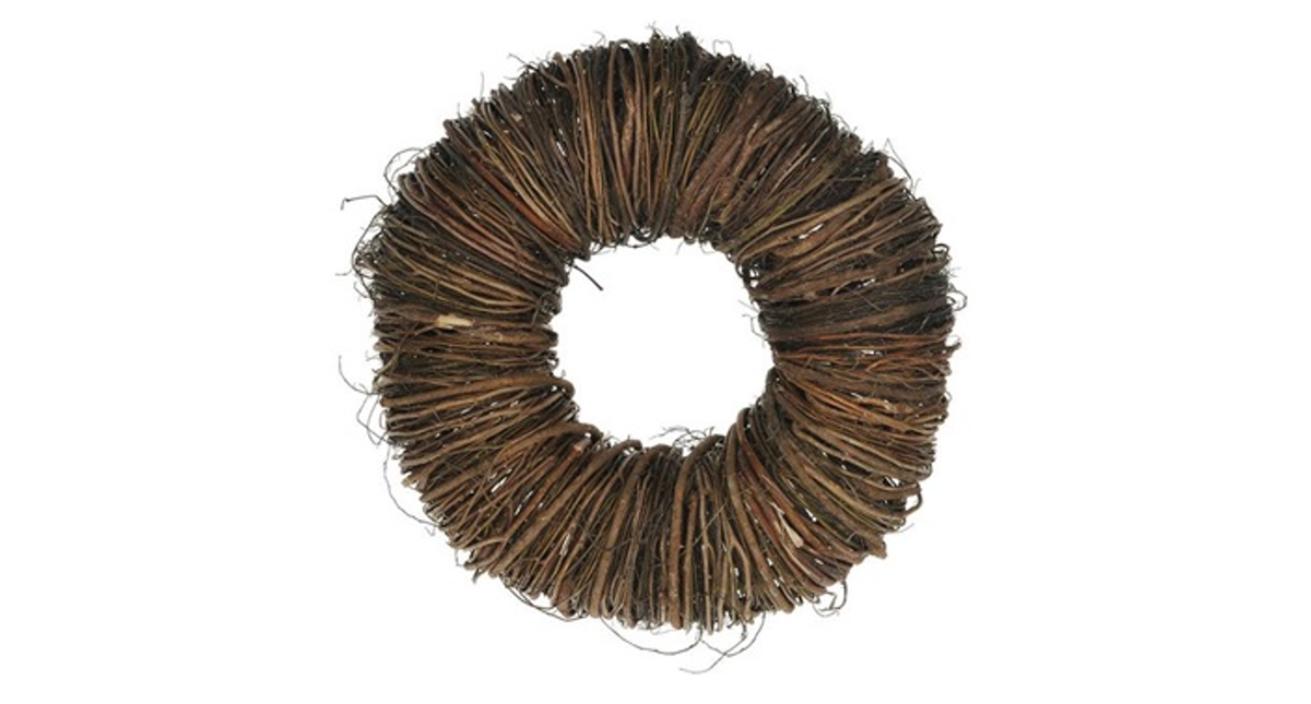 Twig wreath d20 h7cm natural