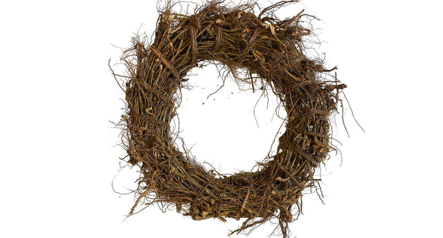 Root wreath d59 h17cm natural