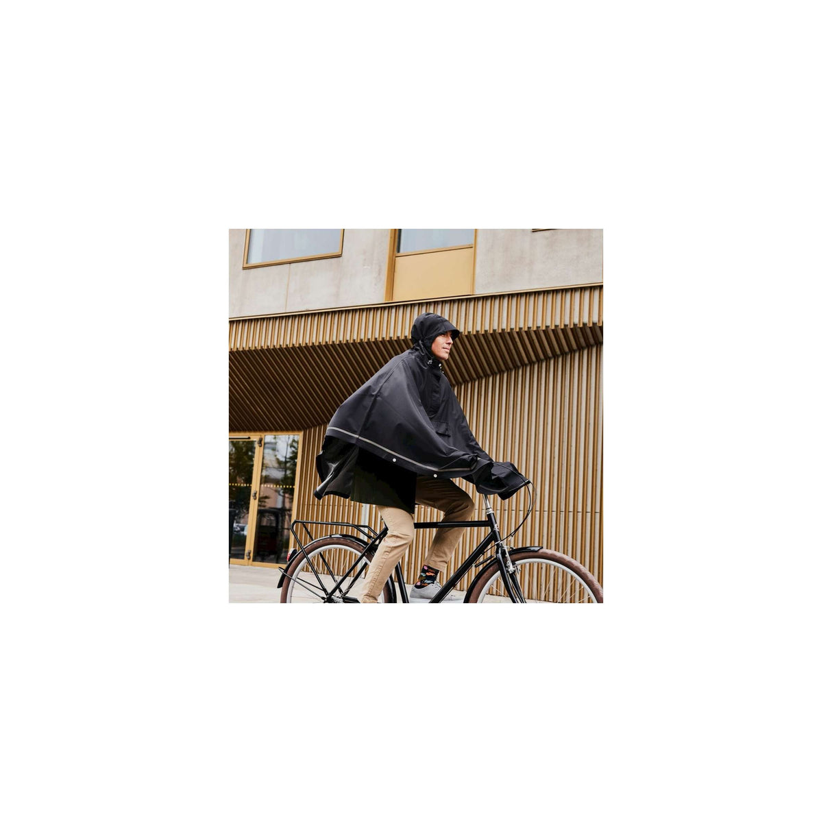 Weathergoods sweden poncho imbris black s m