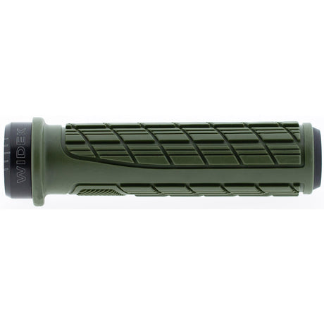 Widek handvatset the rock alu lock-ring zwart groen